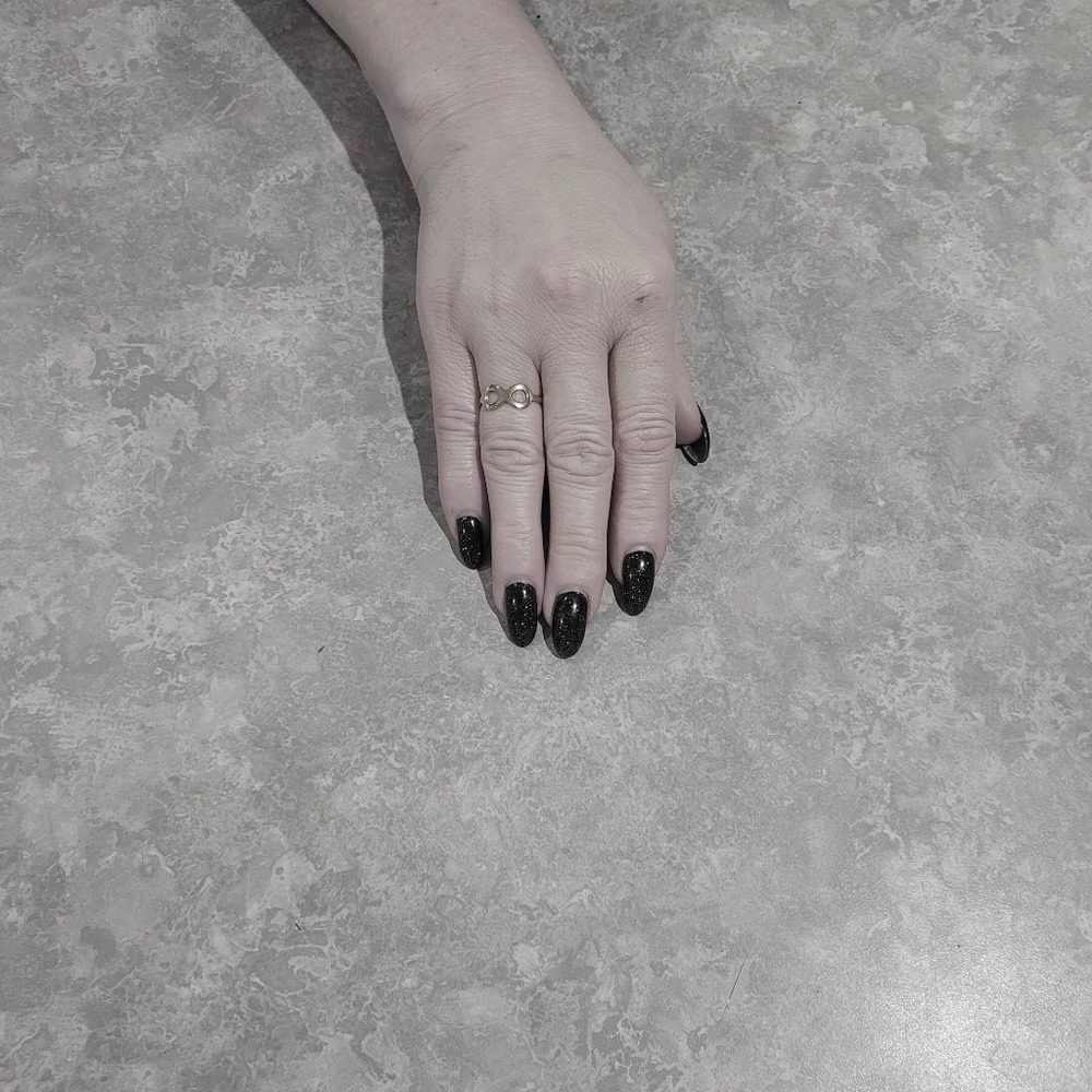 New Infinity Ring Silver Plated. Limited Edition
